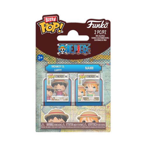 Bitty Pop 2 Packs One Piece Monkey D. Luffy & Nami
